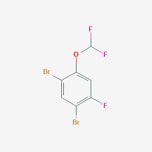 1,5-Dibromo-2-difluoromethoxy-4-fluorobenzene