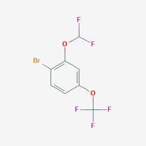 1-Bromo-2-difluoromethoxy-4-(trifluoromethoxy)benzene