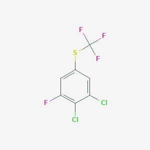 1,2-Dichloro-3-fluoro-5-(trifluoromethylthio)benzene