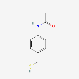 molecular formula C9H11NOS B15300580 N-(4-(Mercaptomethyl)phenyl)acetamide 