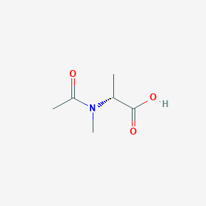 molecular formula C6H11NO3 B15300691 N-acetyl-N-methyl-D-Alanine 