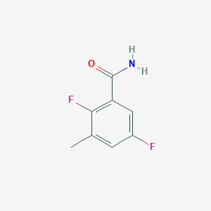 molecular formula C8H7F2NO B1530116 2,5-Difluoro-3-methylbenzamide CAS No. 1806332-12-6