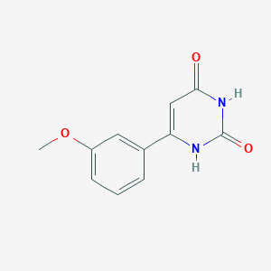 6-(3-Methoxyphenyl)pyrimidine-2,4(1H,3H)-dione