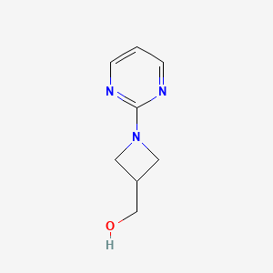 (1-(Pyrimidin-2-yl)azetidin-3-yl)methanol