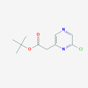 tert-Butyl 2-(6-chloropyrazin-2-yl)acetate