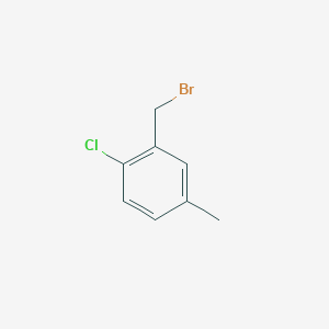 molecular formula C8H8BrCl B1530138 2-(bromomethyl)-1-chloro-4-methylbenzene CAS No. 91978-94-8