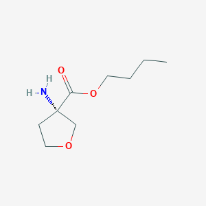 Butyl (S)-3-aminotetrahydrofuran-3-carboxylate