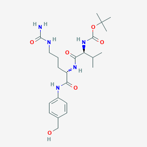 molecular formula C23H37N5O6 B1530149 Boc-Val-Cit-PAB 