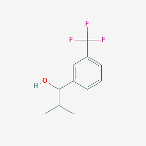 2-Methyl-1-[3-(trifluoromethyl)phenyl]propan-1-ol