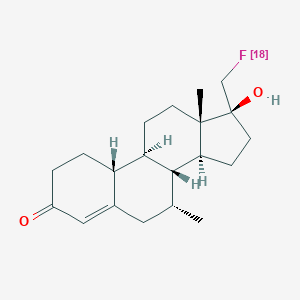 molecular formula C20H29FO2 B153017 20-Fluoromibolerone CAS No. 133083-42-8