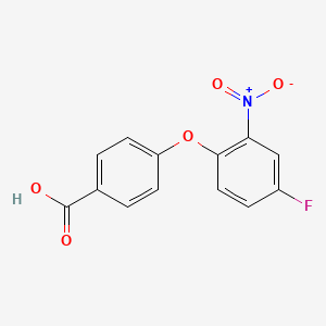 4-(4-Fluoro-2-nitrophenoxy)benzoic acid