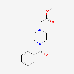 Methyl 2-(4-benzoylpiperazin-1-yl)acetate