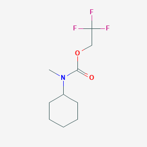 2,2,2-trifluoroethyl N-cyclohexyl-N-methylcarbamate