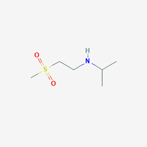 (2-Methanesulfonylethyl)(propan-2-yl)amine