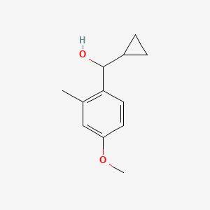 Cyclopropyl(4-methoxy-2-methylphenyl)methanol