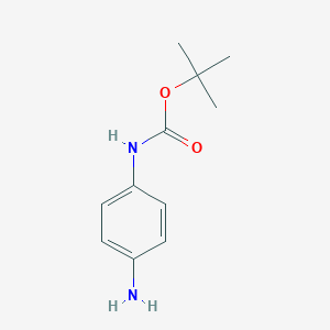 molecular formula C11H16N2O2 B153021 tert-Butyl (4-aminophenyl)carbamate CAS No. 71026-66-9