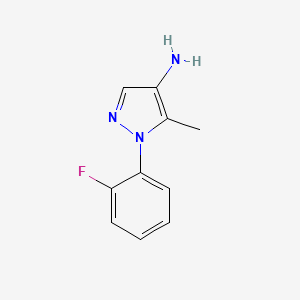 1-(2-fluorophenyl)-5-methyl-1H-pyrazol-4-amine