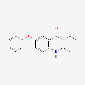 3-Ethyl-2-methyl-6-phenoxy-1,4-dihydroquinolin-4-one