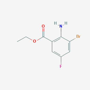 Ethyl 2-amino-3-bromo-5-fluorobenzoate