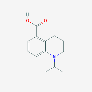 1-(Propan-2-yl)-1,2,3,4-tetrahydroquinoline-5-carboxylic acid