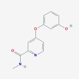 4-(3-hydroxyphenoxy)-N-methylpyridine-2-carboxamide
