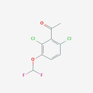 2',6'-Dichloro-3'-(difluoromethoxy)acetophenone