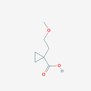 1-(2-Methoxyethyl)cyclopropanecarboxylic Acid