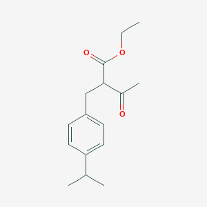 molecular formula C16H22O3 B1530356 Ethyl 2-(4-isopropylbenzyl)-3-oxobutanoate CAS No. 93163-83-8