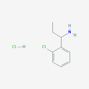 1-(2-Chlorophenyl)propan-1-amine hydrochloride