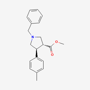 (3r,4s)-Methyl 1-benzyl-4-p-tolylpyrrolidine-3-carboxylate