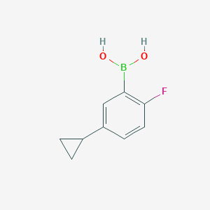 5-Cyclopropyl-2-fluorophenylboronic acid