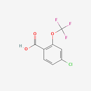 4-Chloro-2-(trifluoromethoxy)benzoic acid