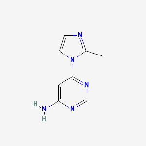 6-(2-methyl-1H-imidazol-1-yl)pyrimidin-4-amine
