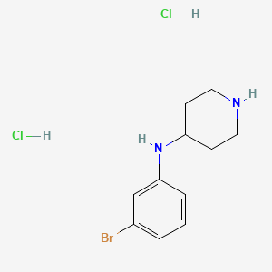N-(3-bromophenyl)piperidin-4-amine dihydrochloride
