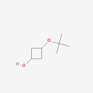molecular formula C8H16O2 B1530384 3-(Tert-butoxy)cyclobutan-1-ol CAS No. 30804-05-8