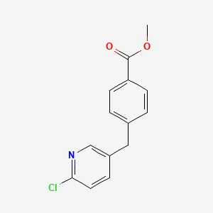 Methyl 4-[(6-chloropyridin-3-yl)methyl]benzoate