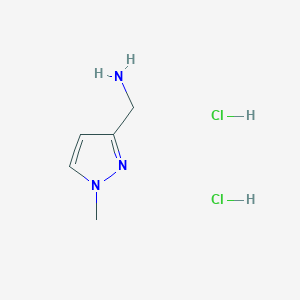 (1-Methyl-1H-pyrazol-3-yl)methanamine dihydrochloride