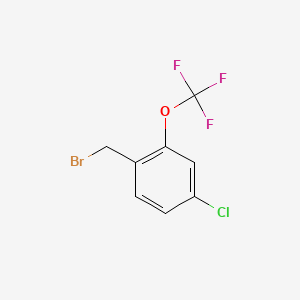 4-Chloro-2-(trifluoromethoxy)benzyl bromide