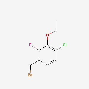 4-Chloro-3-ethoxy-2-fluorobenzyl bromide