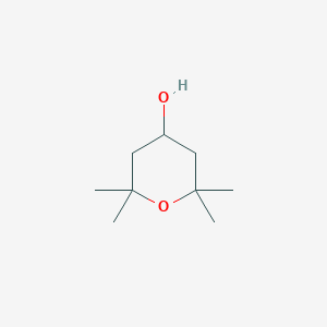 molecular formula C9H18O2 B1530407 2,2,6,6-Tetramethyloxan-4-ol CAS No. 20931-50-4