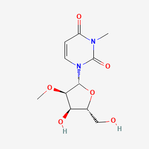molecular formula C11H16N2O6 B1530409 N3-Methyl-2'-O-methyluridine CAS No. 7103-27-7