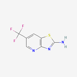 6-(Trifluoromethyl)thiazolo[4,5-b]pyridin-2-amine
