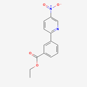 Ethyl 3-(5-nitropyridin-2-yl)benzoate