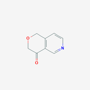molecular formula C8H7NO2 B15304269 1H-pyrano[4,3-c]pyridin-4-one 