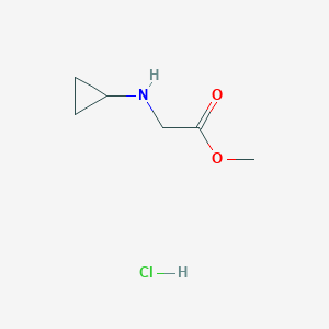Methyl 2-(cyclopropylamino)acetate hydrochloride