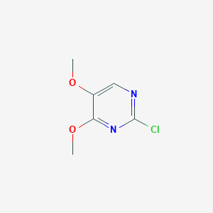 molecular formula C6H7ClN2O2 B1530440 2-Chloro-4,5-dimethoxypyrimidine CAS No. 1333240-17-7