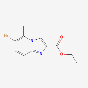 Ethyl 6-bromo-5-methylimidazo[1,2-a]pyridine-2-carboxylate