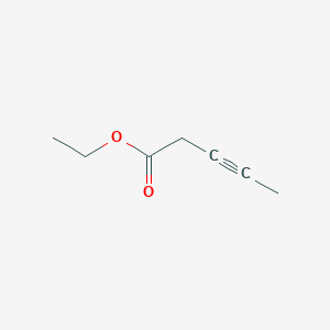 molecular formula C7H10O2 B153045 3-Pentynoic acid ethyl ester CAS No. 52750-56-8