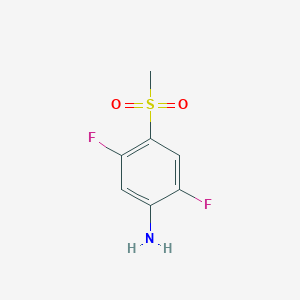 2,5-Difluoro-4-(methylsulfonyl)aniline