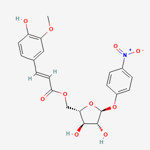 p-Nitrophenyl-5-O-trans-feruloyl-alpha-L-arabinofuranoside